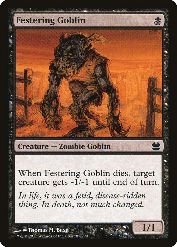 Festering Goblin [Modern Masters] - The Mythic Store | 24h Order Processing