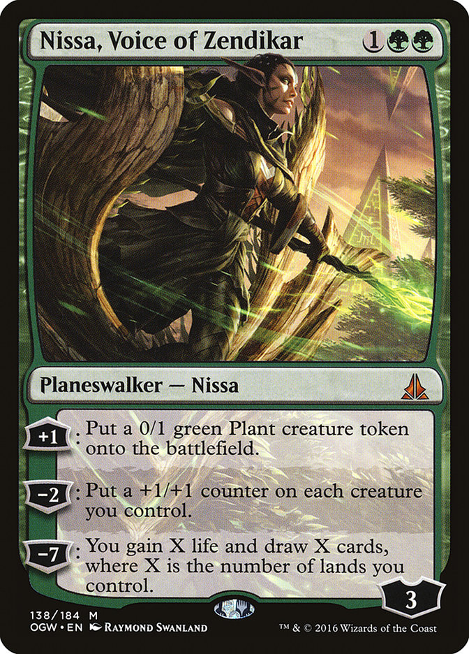 Nissa, Voice of Zendikar [Oath of the Gatewatch] - The Mythic Store | 24h Order Processing