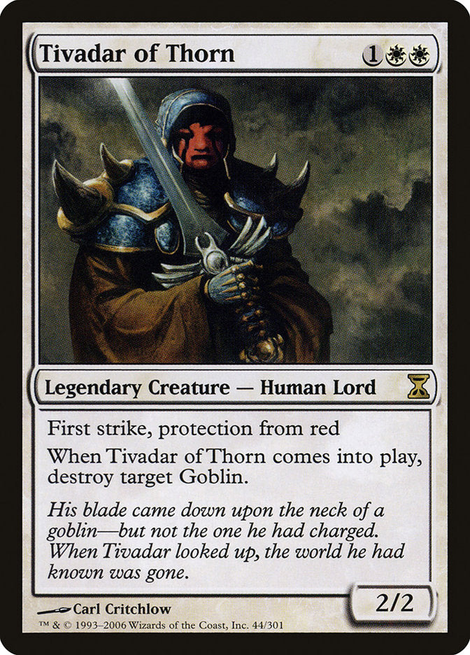 Tivadar of Thorn [Time Spiral] - The Mythic Store | 24h Order Processing