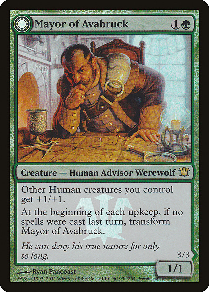Mayor of Avabruck // Howlpack Alpha [Innistrad Prerelease Promos] - The Mythic Store | 24h Order Processing