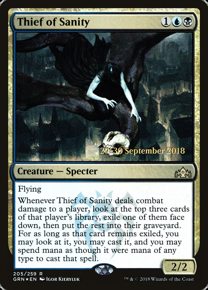 Thief of Sanity [Guilds of Ravnica Prerelease Promos] - The Mythic Store | 24h Order Processing