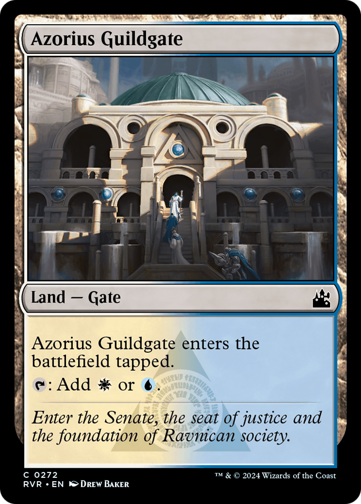 Azorius Guildgate [Ravnica Remastered] - The Mythic Store | 24h Order Processing