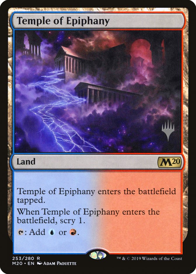 Temple of Epiphany (Promo Pack) [Core Set 2020 Promos] - The Mythic Store | 24h Order Processing