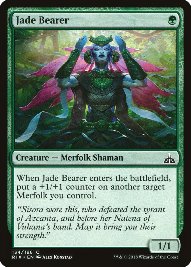 Jade Bearer [Rivals of Ixalan] - The Mythic Store | 24h Order Processing