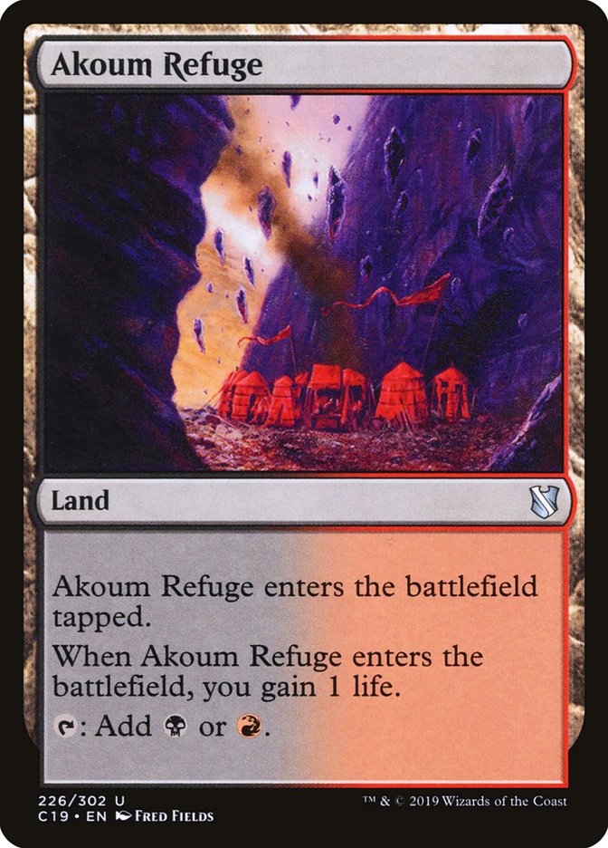 Akoum Refuge [Commander 2019] - The Mythic Store | 24h Order Processing