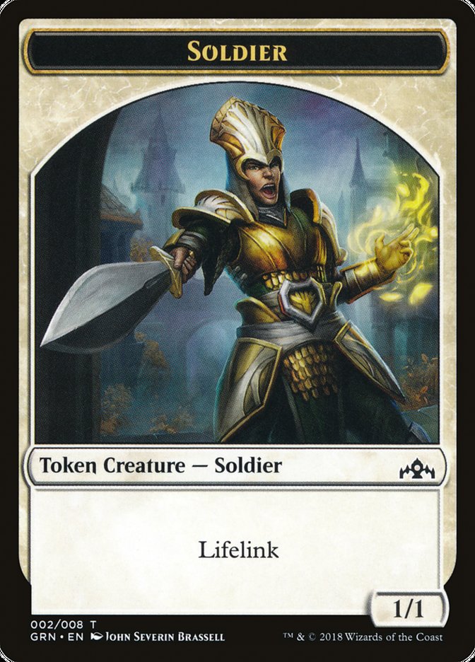 Goblin // Soldier Double-Sided Token [Guilds of Ravnica Guild Kit Tokens] - The Mythic Store | 24h Order Processing