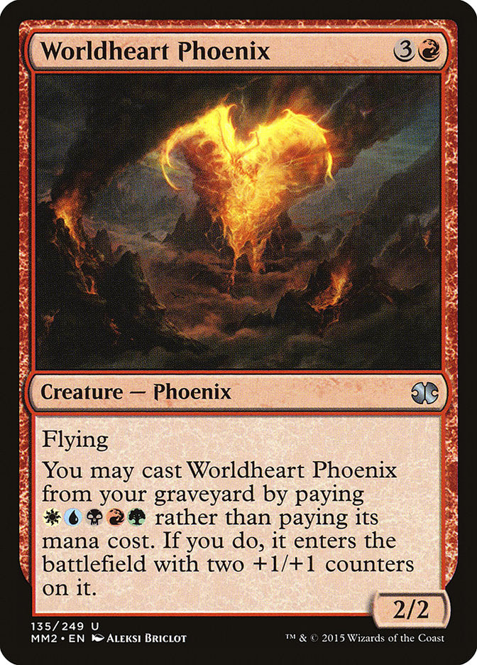 Worldheart Phoenix [Modern Masters 2015] - The Mythic Store | 24h Order Processing
