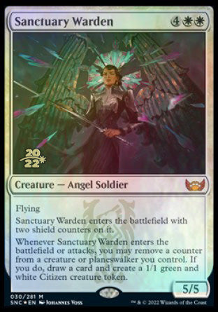 Sanctuary Warden [Streets of New Capenna Prerelease Promos] - The Mythic Store | 24h Order Processing