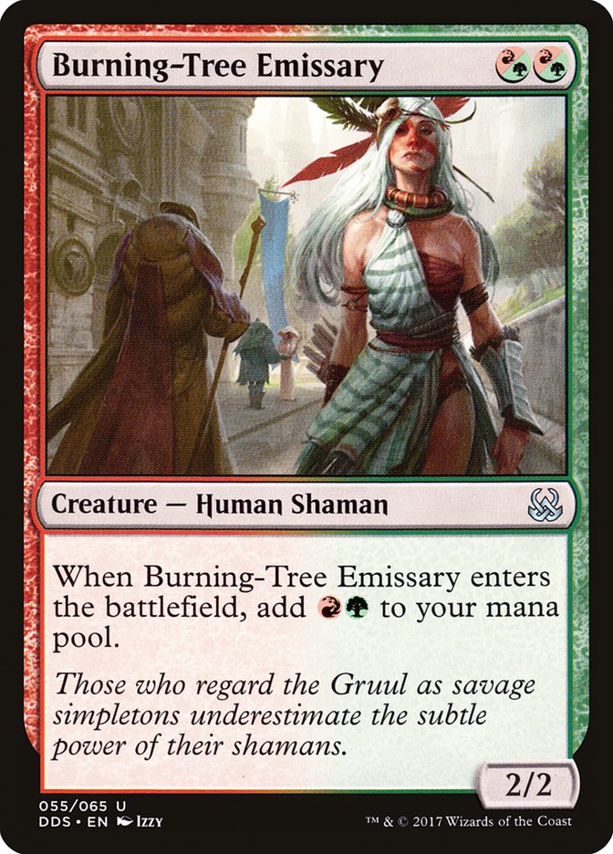 Burning-Tree Emissary [Duel Decks: Mind vs. Might] - The Mythic Store | 24h Order Processing