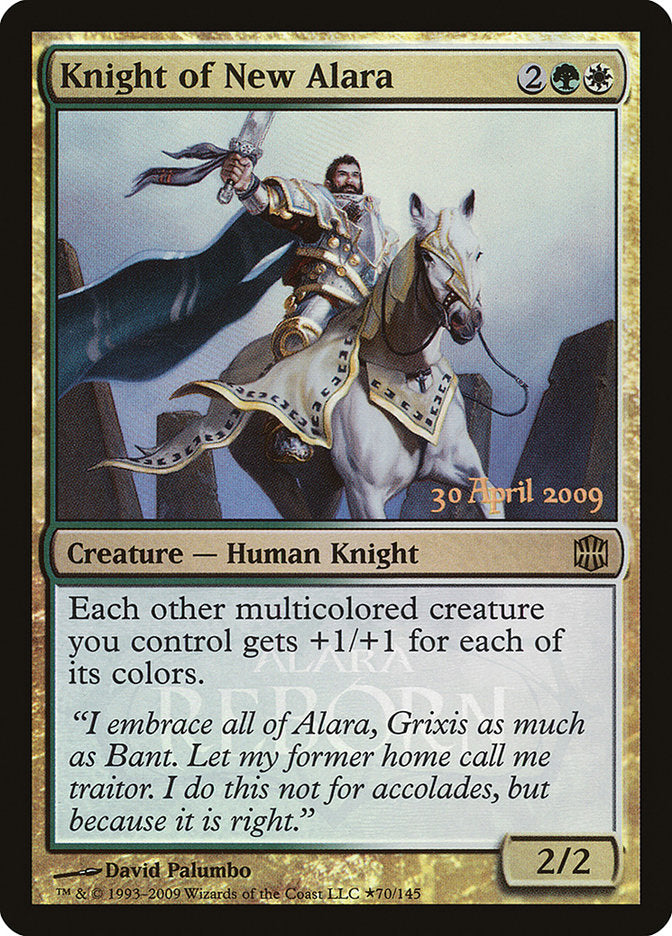 Knight of New Alara (Launch) [Alara Reborn Promos] - The Mythic Store | 24h Order Processing