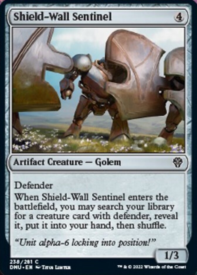 Shield-Wall Sentinel [Dominaria United] - The Mythic Store | 24h Order Processing