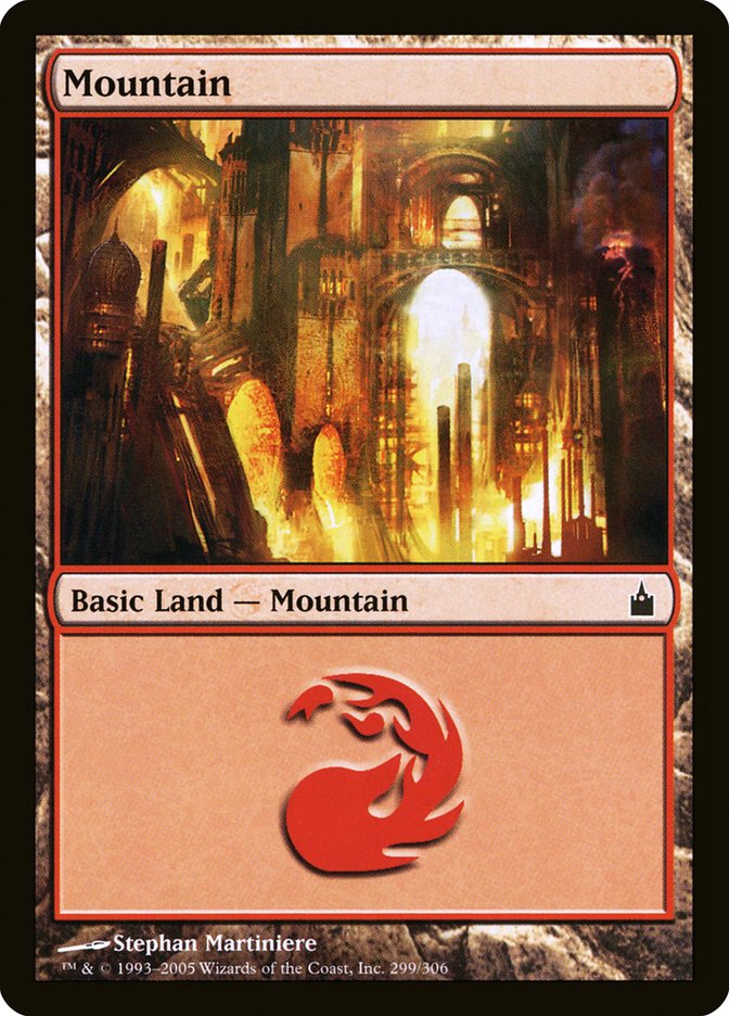 Mountain (299) [Ravnica: City of Guilds] - The Mythic Store | 24h Order Processing