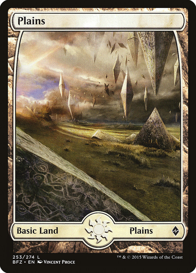 Plains (253) (Full Art) [Battle for Zendikar] - The Mythic Store | 24h Order Processing