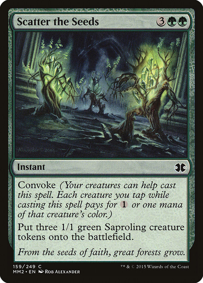 Scatter the Seeds [Modern Masters 2015] - The Mythic Store | 24h Order Processing