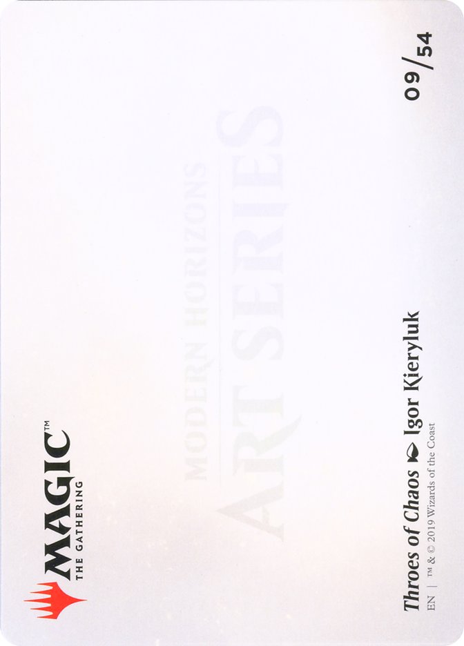 Throes of Chaos // Throes of Chaos [Modern Horizons Art Series] - The Mythic Store | 24h Order Processing