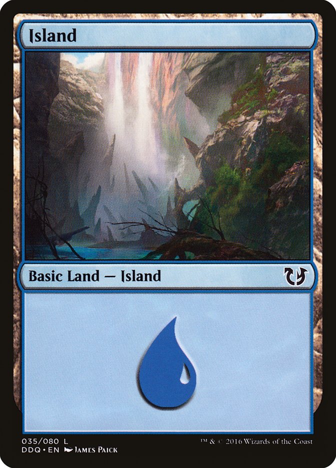 Island (35) [Duel Decks: Blessed vs. Cursed] - The Mythic Store | 24h Order Processing