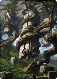 Forest 2 Art Card [Zendikar Rising Art Series] - The Mythic Store | 24h Order Processing