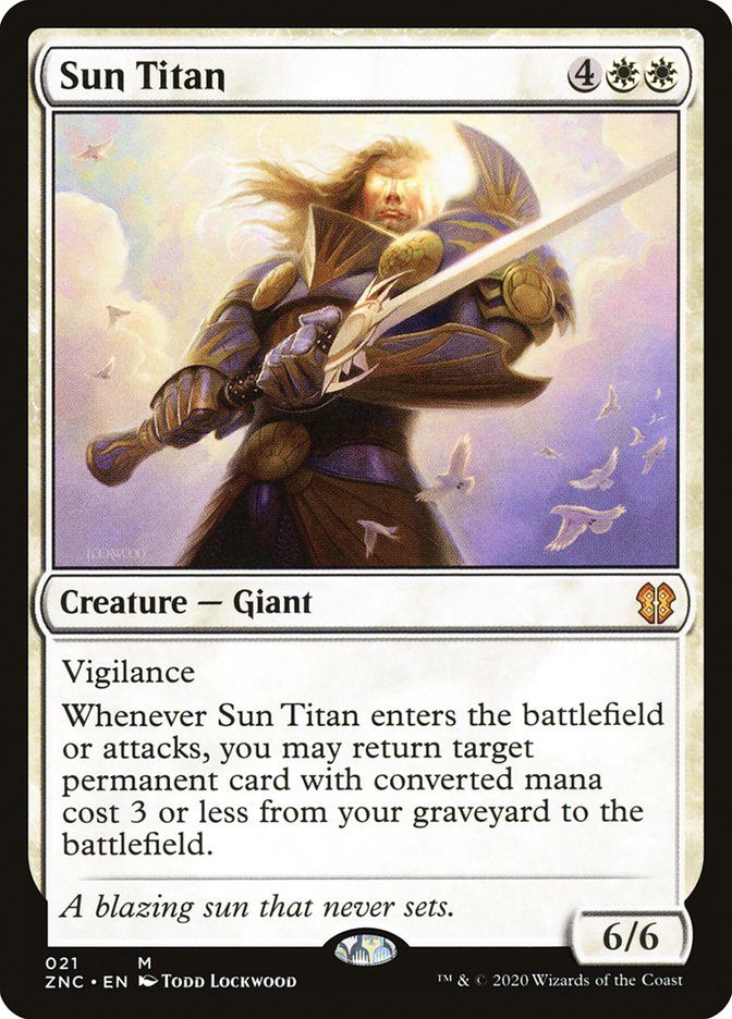 Sun Titan [Zendikar Rising Commander] - The Mythic Store | 24h Order Processing