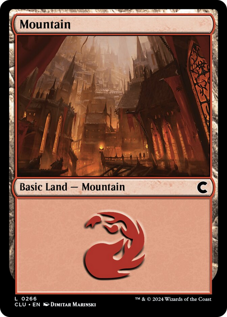 Mountain (0266) [Ravnica: Clue Edition] - The Mythic Store | 24h Order Processing