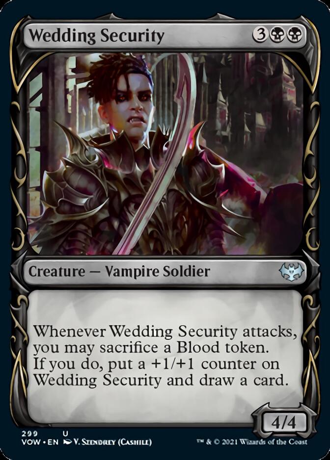 Wedding Security (Showcase Fang Frame) [Innistrad: Crimson Vow] - The Mythic Store | 24h Order Processing