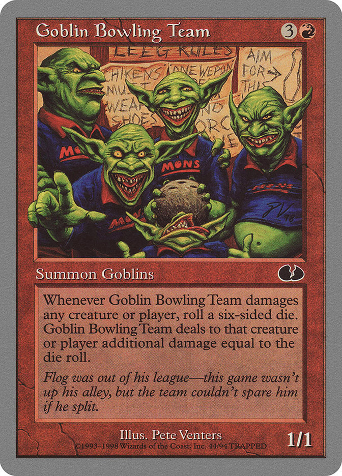 Goblin Bowling Team [Unglued] - The Mythic Store | 24h Order Processing