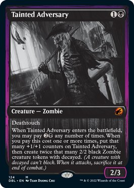 Tainted Adversary [Innistrad: Double Feature] - The Mythic Store | 24h Order Processing