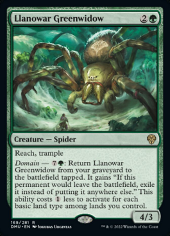 Llanowar Greenwidow [Dominaria United] - The Mythic Store | 24h Order Processing