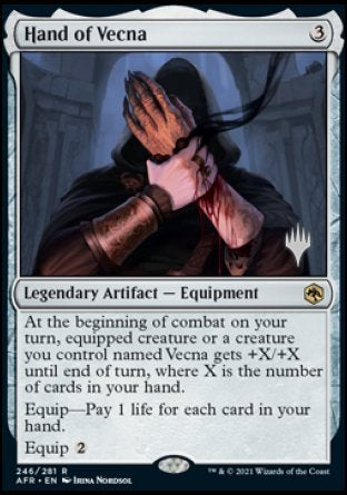 Hand of Vecna (Promo Pack) [Dungeons & Dragons: Adventures in the Forgotten Realms Promos] - The Mythic Store | 24h Order Processing