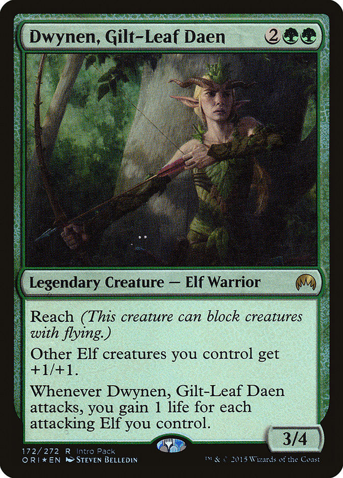 Dwynen, Gilt-Leaf Daen (Intro Pack) [Magic Origins Promos] - The Mythic Store | 24h Order Processing