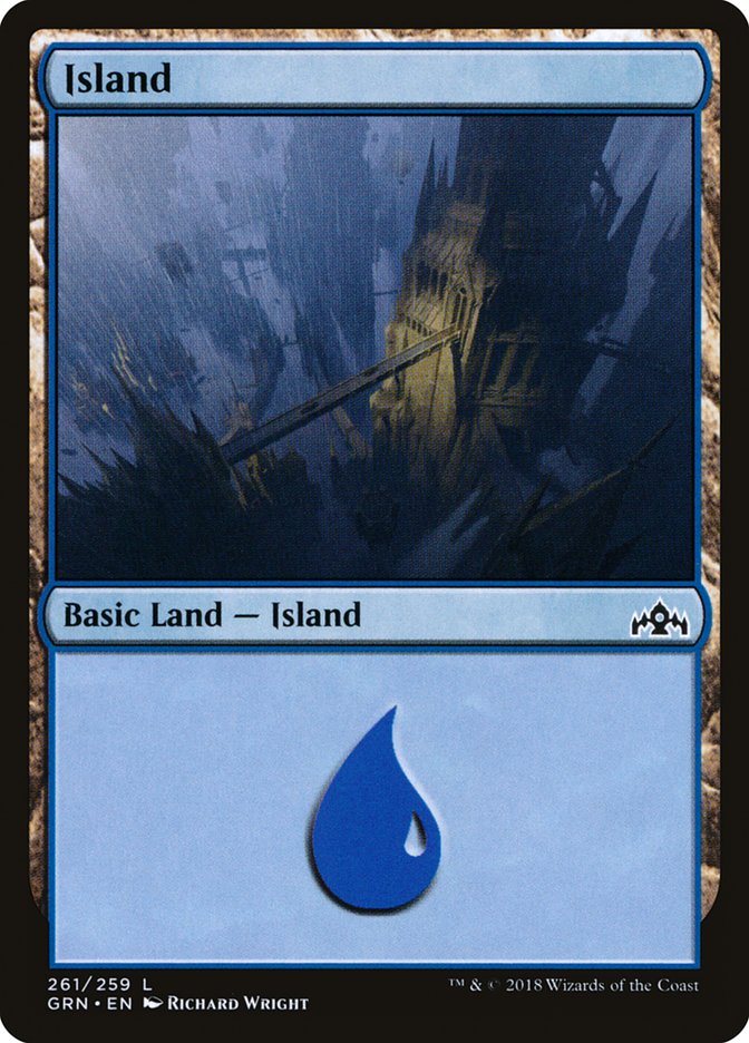 Island (261) [Guilds of Ravnica] - The Mythic Store | 24h Order Processing