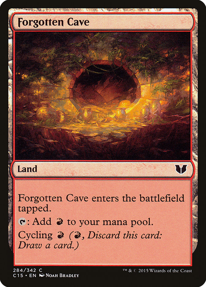Forgotten Cave [Commander 2015] - The Mythic Store | 24h Order Processing