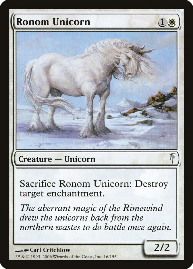 Ronom Unicorn [Coldsnap] - The Mythic Store | 24h Order Processing