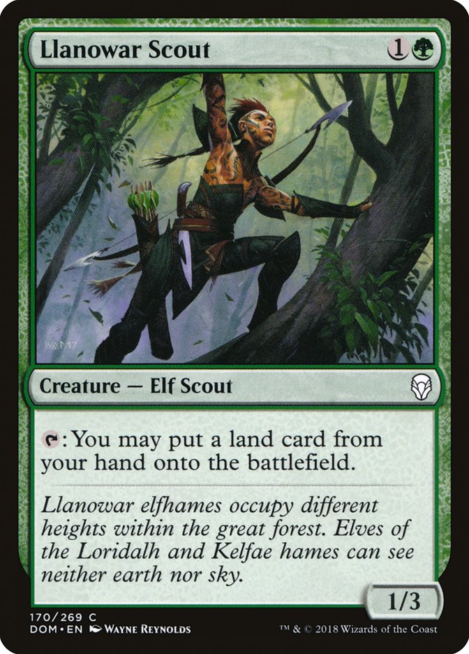 Llanowar Scout [Dominaria] - The Mythic Store | 24h Order Processing