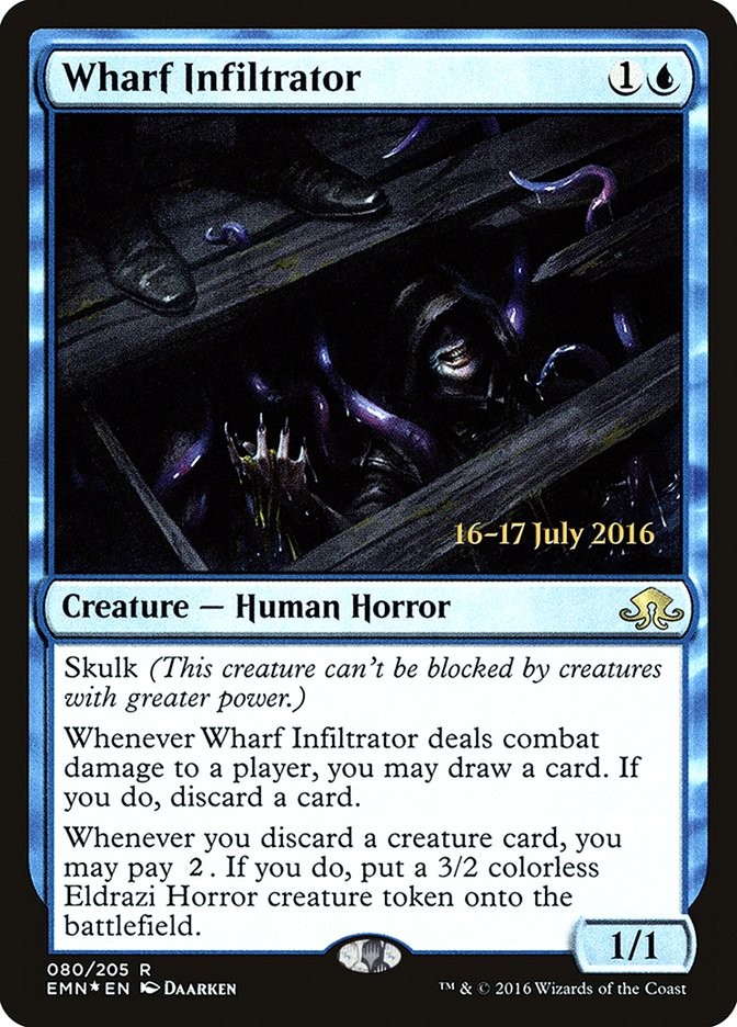 Wharf Infiltrator [Eldritch Moon Prerelease Promos] - The Mythic Store | 24h Order Processing