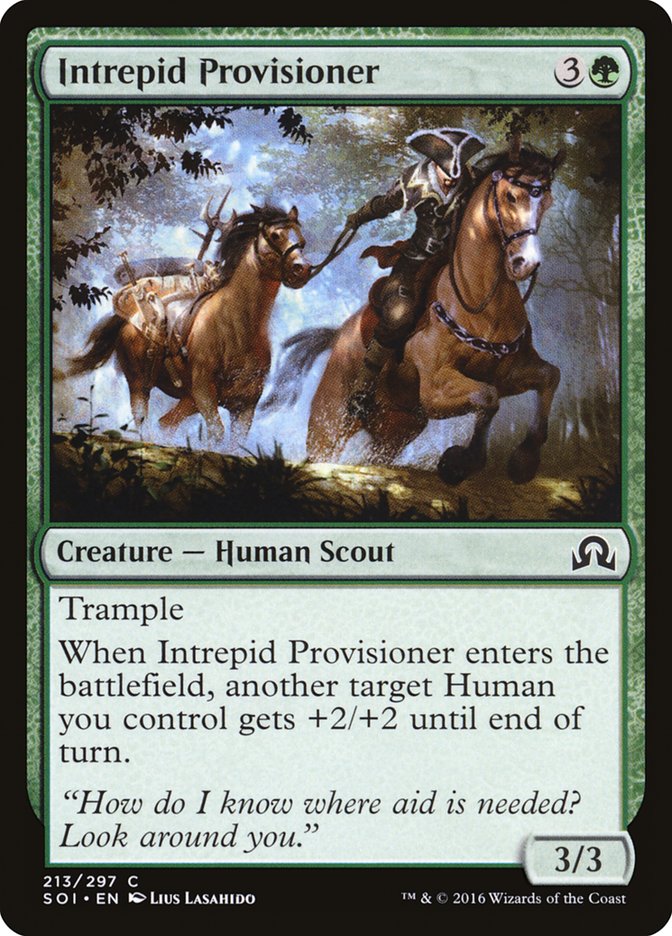Intrepid Provisioner [Shadows over Innistrad] - The Mythic Store | 24h Order Processing