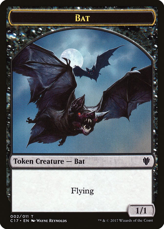 Bat // Vampire Double-Sided Token [Commander 2017 Tokens] - The Mythic Store | 24h Order Processing