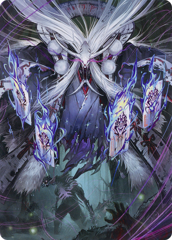 Horobi, Death's Wail Art Card [March of the Machine Art Series] - The Mythic Store | 24h Order Processing