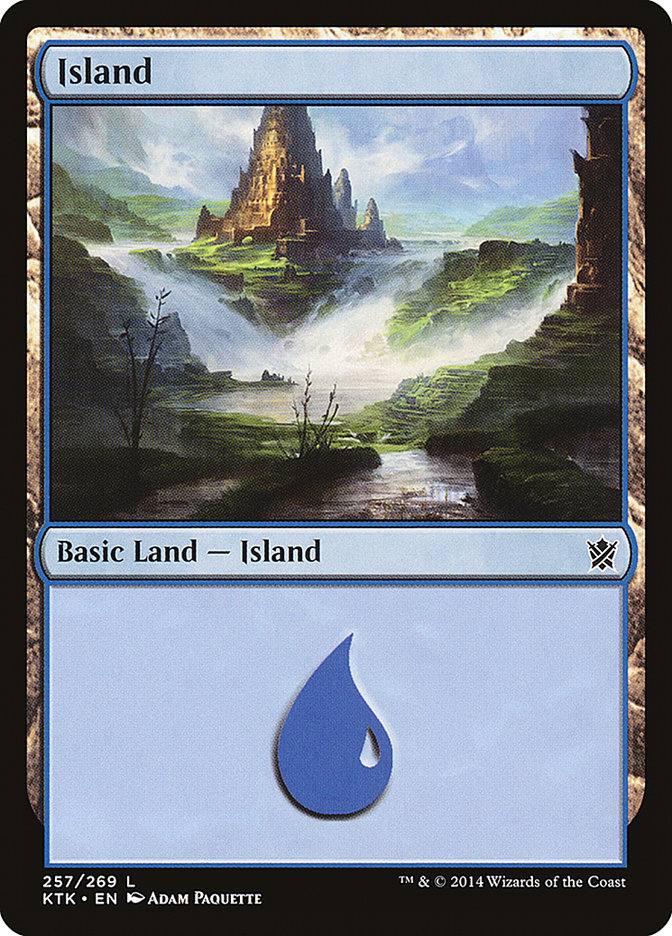 Island (257) [Khans of Tarkir] - The Mythic Store | 24h Order Processing