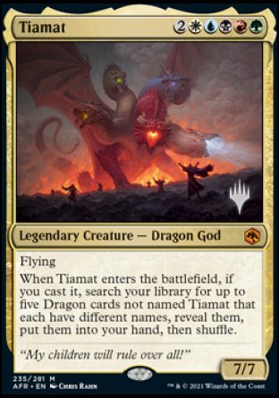 Tiamat (Promo Pack) [Dungeons & Dragons: Adventures in the Forgotten Realms Promos] - The Mythic Store | 24h Order Processing