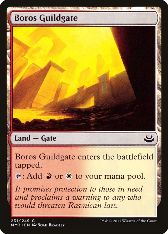 Boros Guildgate [Modern Masters 2017] - The Mythic Store | 24h Order Processing