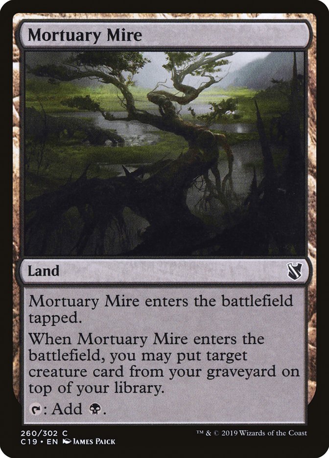 Mortuary Mire [Commander 2019] - The Mythic Store | 24h Order Processing