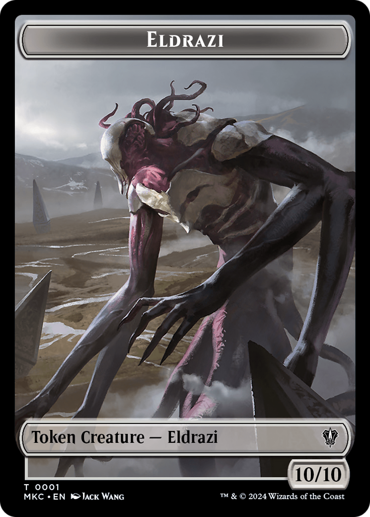 Eldrazi // Tiny Double-Sided Token [Murders at Karlov Manor Commander Tokens] - The Mythic Store | 24h Order Processing