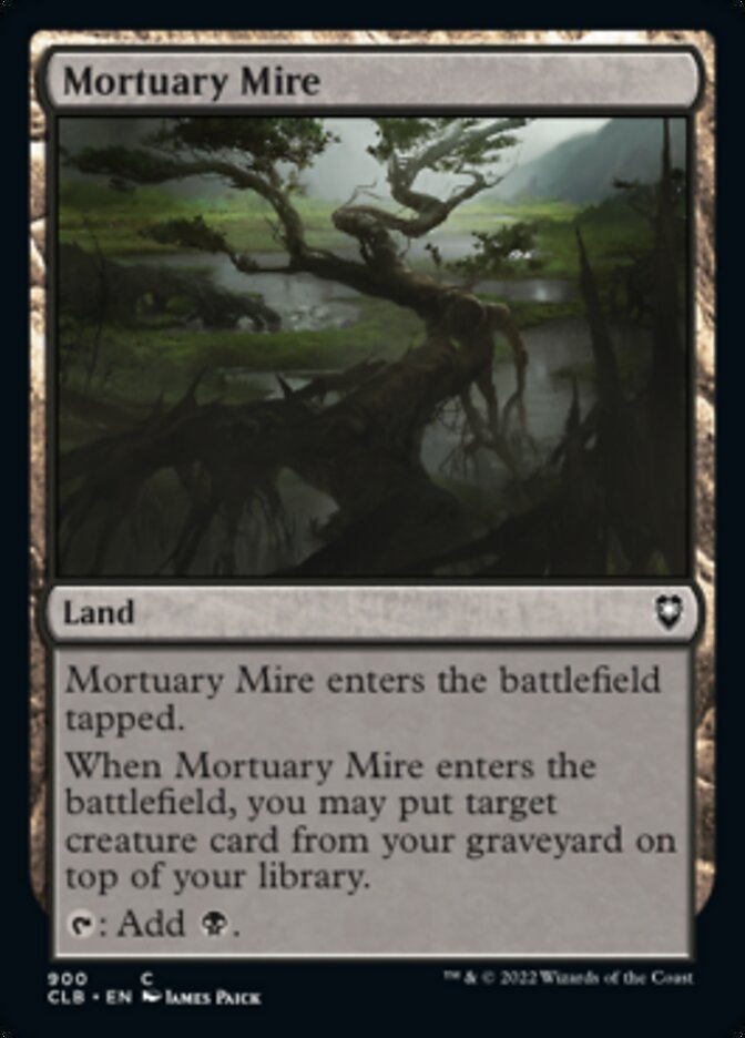Mortuary Mire [Commander Legends: Battle for Baldur's Gate] - The Mythic Store | 24h Order Processing