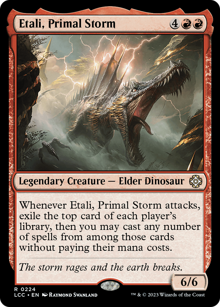 Etali, Primal Storm [The Lost Caverns of Ixalan Commander]