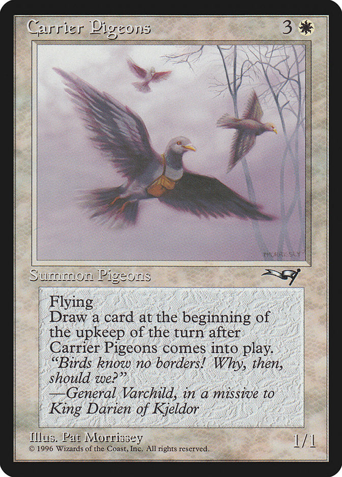 Carrier Pigeons (Flying Art) [Alliances] - The Mythic Store | 24h Order Processing