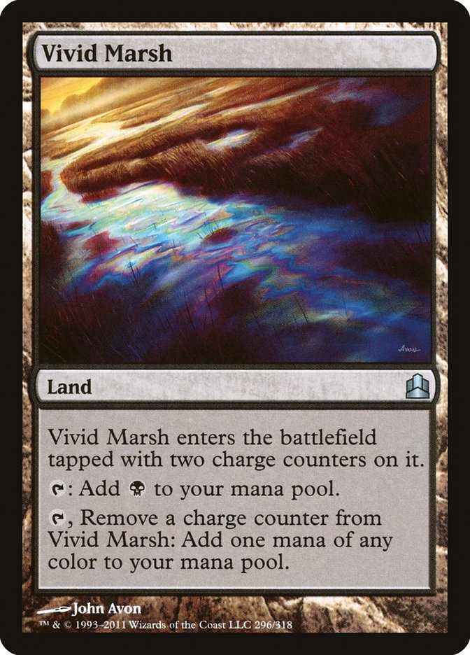 Vivid Marsh [Commander 2011] - The Mythic Store | 24h Order Processing