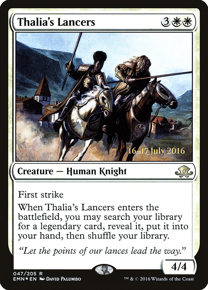 Thalia's Lancers [Eldritch Moon Prerelease Promos] - The Mythic Store | 24h Order Processing