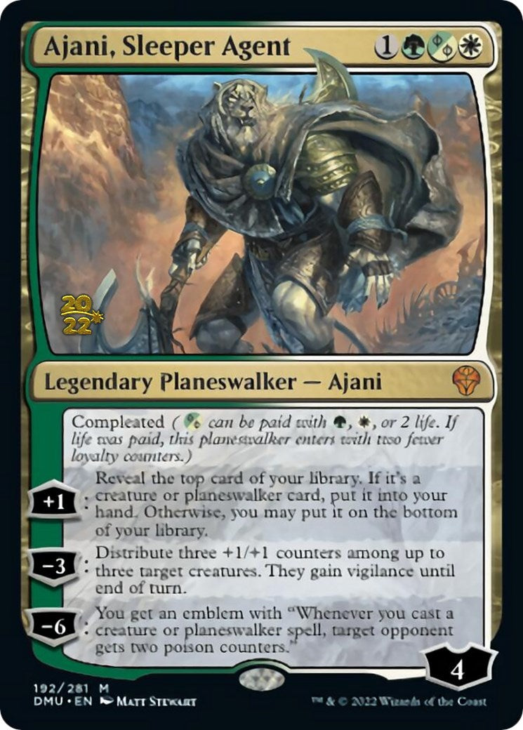 Ajani, Sleeper Agent [Dominaria United Prerelease Promos] - The Mythic Store | 24h Order Processing