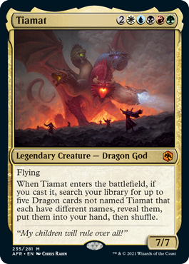 Tiamat [Dungeons & Dragons: Adventures in the Forgotten Realms] - The Mythic Store | 24h Order Processing