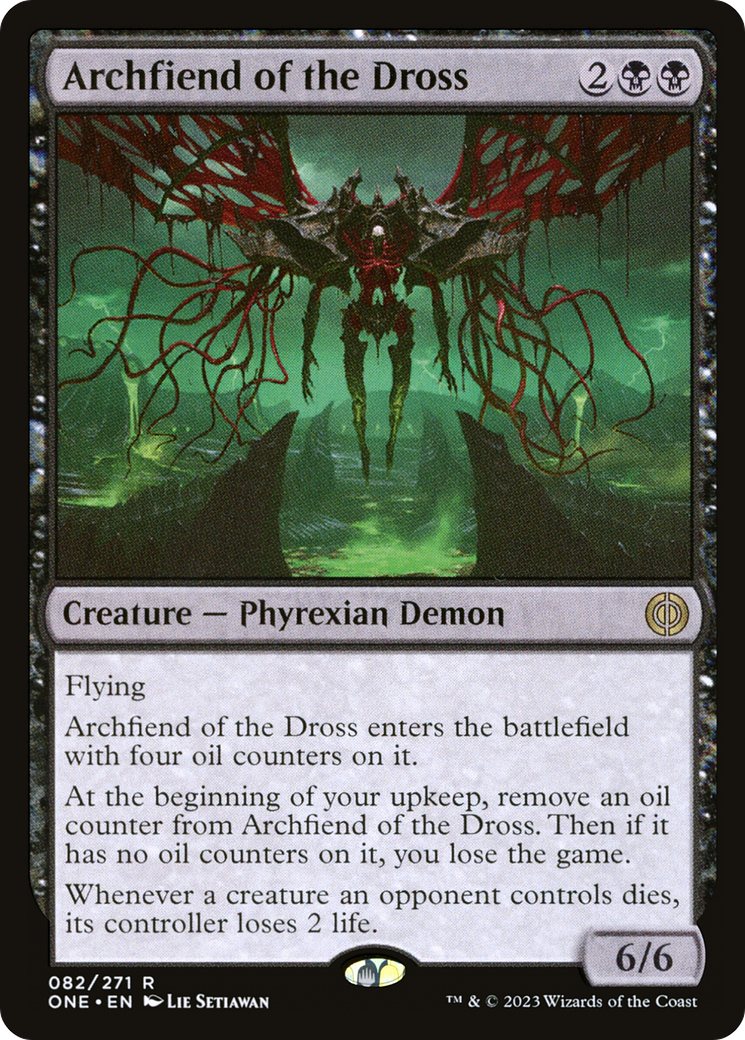 Archfiend of the Dross [Phyrexia: All Will Be One] - The Mythic Store | 24h Order Processing